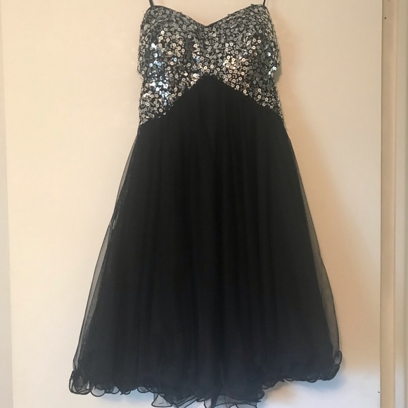 Sequins Homecoming Dress - Picture 1 of 5